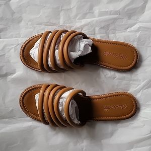 Madewell Addie strappy slide sandal